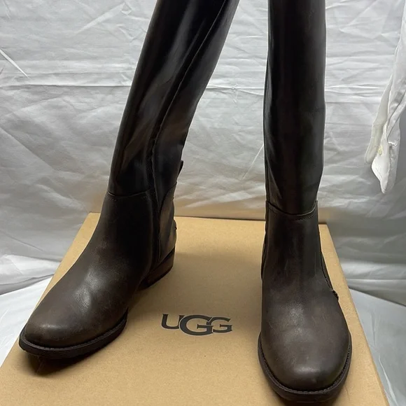 Brand new never worn Ugg Sorensen Waterproof Boots Brown 6.5 - Picture 2 of 14